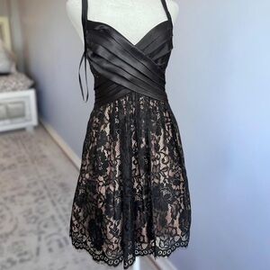 Beautiful Vintage Y2K Black Lace BCBGMaxazria Dress